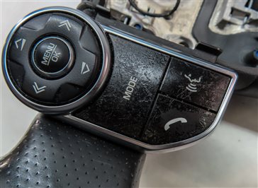 Thumbnail 10: 2014-2019 RANGE ROVER SPORT STEERING WHEEL w/SWITCHES (BLACK)