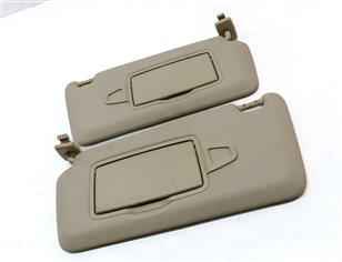 Thumbnail 3: 14-20 MERCEDES CLA GLA CLASS (C117 X156) FRONT LEFT & RIGHT SUNVISOR SET (BEIGE)