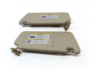 Thumbnail 5: 14-20 MERCEDES CLA GLA CLASS (C117 X156) FRONT LEFT & RIGHT SUNVISOR SET (BEIGE)