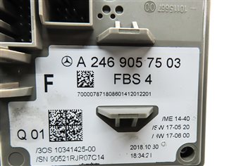 Thumbnail 5: 2018-2020 MERCEDES BENZ CLA250 CLA45 GLA250 GLA45 (C117 X156) IGNITION SWITCH