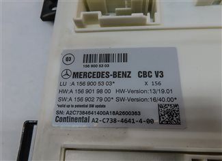 Thumbnail 4: 16-20 MERCEDES B CLA GLA (C117 W246 X156) FRONT SIGNAL ACQUISITION MODULE SAM