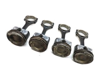 Thumbnail 1: 2014-2020 MERCEDES CLA250 (C117) 2.0L M270 TURBO ENGINE PISTON w/ ROD SET-4