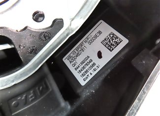 Thumbnail 6: 15-20 MERCEDES B GLA CLASS (W242 X156) 3-SPOKE STEERING WHEEL w/ SHIFT PADDLES