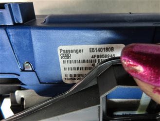 Thumbnail 8: 08-09 AUDI Q7 (4L) REAR LEFT DRIVER SIDE TAILGATE HATCH POWER LIFT ASSIST MOTOR