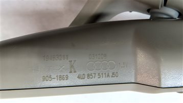 Thumbnail 7: 2007-2009 AUDI Q7 (4L) INTERIOR AUTODIM REARVIEW MIRROR w/ COMPASS (GRAY)