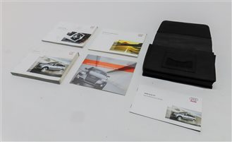 2008 AUDI Q7 (4L) 4.2L (BAR) ENGINE OWNERS MANUAL BOOKLETS SET/6 w/CASE