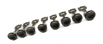 Thumbnail 4: 07-12 AUDI A6 A8 Q7 S5 VW TOUAREG C6 4L D3 8T 4.2L PISTON & CONNECTING ROD SET/8