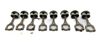 Thumbnail 5: 07-12 AUDI A6 A8 Q7 S5 VW TOUAREG C6 4L D3 8T 4.2L PISTON & CONNECTING ROD SET/8