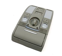 2008 AUDI Q7 (4L) FRONT OVERHEAD DOME LIGHT LAMP w/SUN ROOF SWITCHES (GRAY)