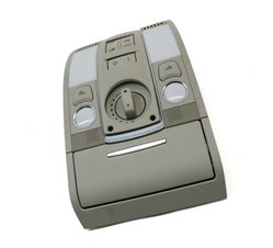 Thumbnail 3: 2008 AUDI Q7 (4L) FRONT OVERHEAD DOME LIGHT LAMP w/SUN ROOF SWITCHES (GRAY)