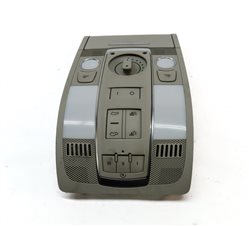 Thumbnail 4: 2008 AUDI Q7 (4L) FRONT OVERHEAD DOME LIGHT LAMP w/SUN ROOF SWITCHES (GRAY)