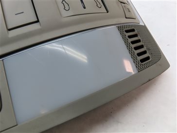 Thumbnail 9: 2008 AUDI Q7 (4L) FRONT OVERHEAD DOME LIGHT LAMP w/SUN ROOF SWITCHES (GRAY)
