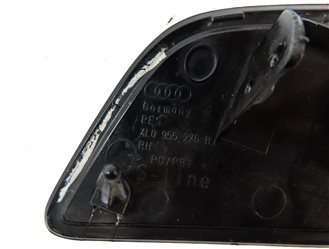 Thumbnail 6: 08 AUDI Q7 4L FRONT LEFT & RIGHT HEADLIGHT WASHER SQUIRTER TRIM SET/2 (BLUE)