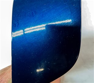 Thumbnail 8: 08 AUDI Q7 4L FRONT LEFT & RIGHT HEADLIGHT WASHER SQUIRTER TRIM SET/2 (BLUE)