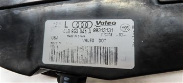 Thumbnail 7: 2007-2009 AUDI Q7 (4L) LEFT FRONT DRIVER BUMPER TURN SIGNAL MARKER LIGHT LAMP