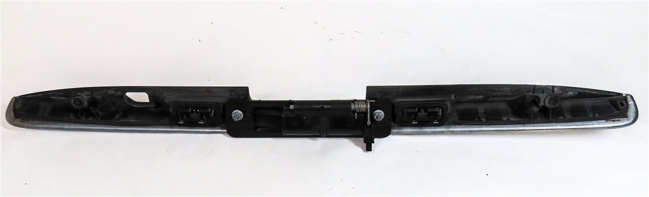 Thumbnail 4: 09 MERCEDES GL320 (X164) REAR TRUNK TAILGATE LICENSE PLATE LIGHT TRIM w/HANDLE