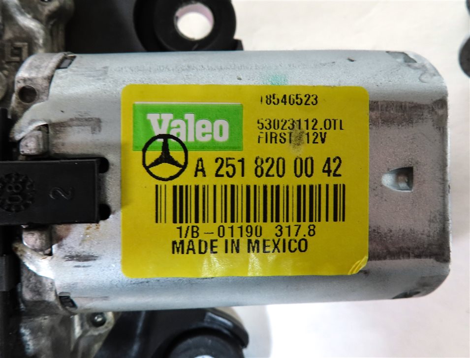 Thumbnail 4: 07-17 MERCEDES BENZ GL ML R CLASS (W164 W166 W251 X164 X166) REAR WIPER MOTOR