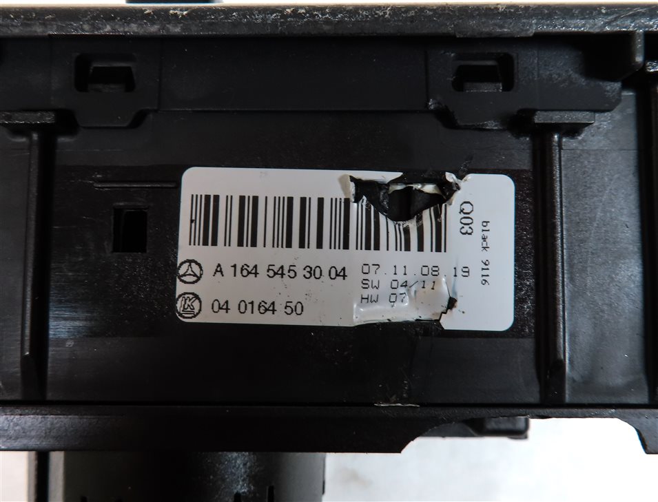 Thumbnail 5: 08-12 MERCEDES GL ML CLASS (X164 W164) DASH HEADLIGHT HEAD LAMP FOG LIGHT SWITCH