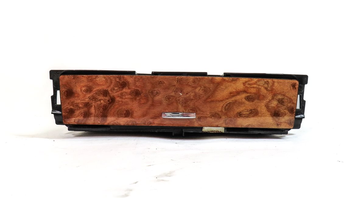 09 MERCEDES GL320 (X164) FRONT CENTER COIN TRAY COMPARTMENT (BIRDS EYE WOOD)