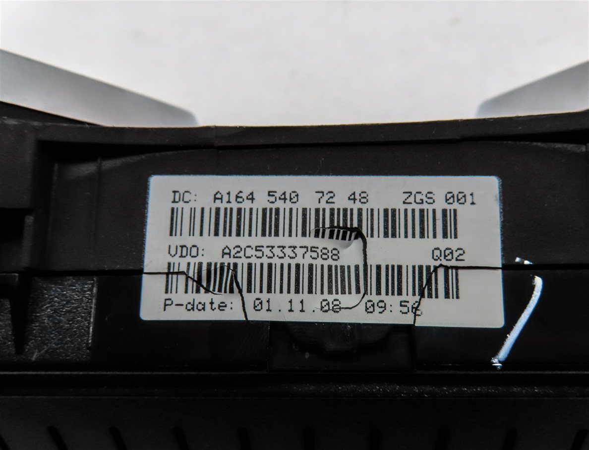 Thumbnail 10: 2009 MERCEDES BENZ GL320 (X164) DIESEL SPEEDOMETER INSTRUMENT GAUGE CLUSTER 186k