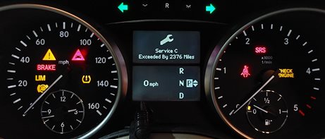 Thumbnail 2: 2009 MERCEDES BENZ GL320 (X164) DIESEL SPEEDOMETER INSTRUMENT GAUGE CLUSTER 186k