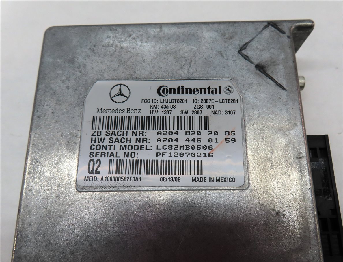 Thumbnail 7: 2000-2013 MERCEDES BENZ VOICE COMMUNICATION CONTROL MODULE COMPUTER