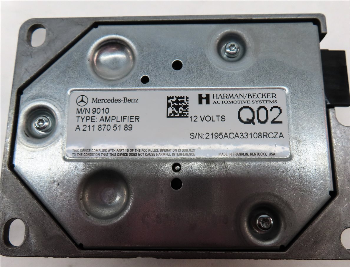 Thumbnail 7: 2009 MERCEDES GL320 (X164) RADIO AUDIO SOUND SYSTEM SUBWOOFER AMPLIFER AMP