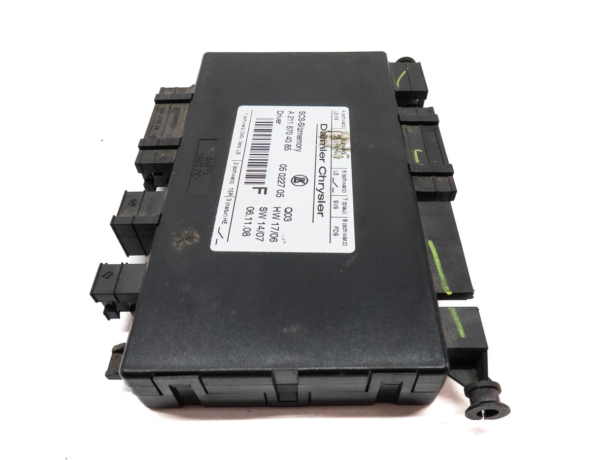 Thumbnail 3: 2009 MERCEDES GL320 (X164) FRONT LEFT DRIVER SEAT CONTROL MODULE