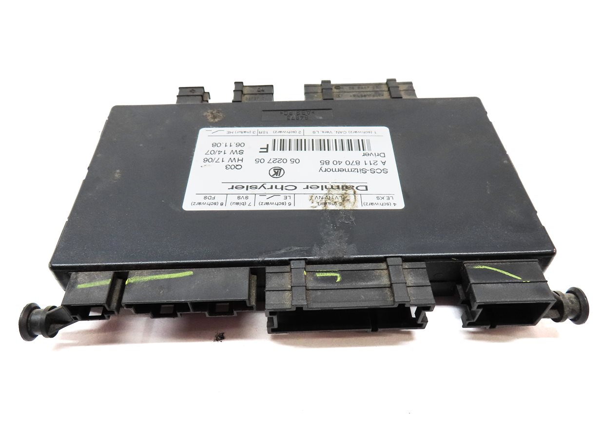 Thumbnail 4: 2009 MERCEDES GL320 (X164) FRONT LEFT DRIVER SEAT CONTROL MODULE