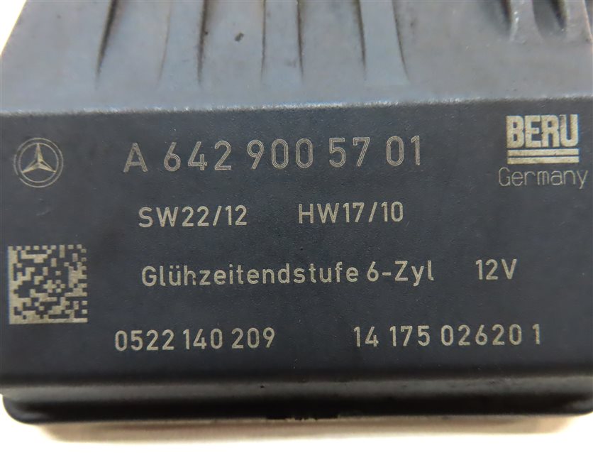 Thumbnail 8: 2009 MERCEDES GL320 (X164) 3.0L BLUETEC DIESEL ENGINE GLOW PLUG CONTROL MODULE