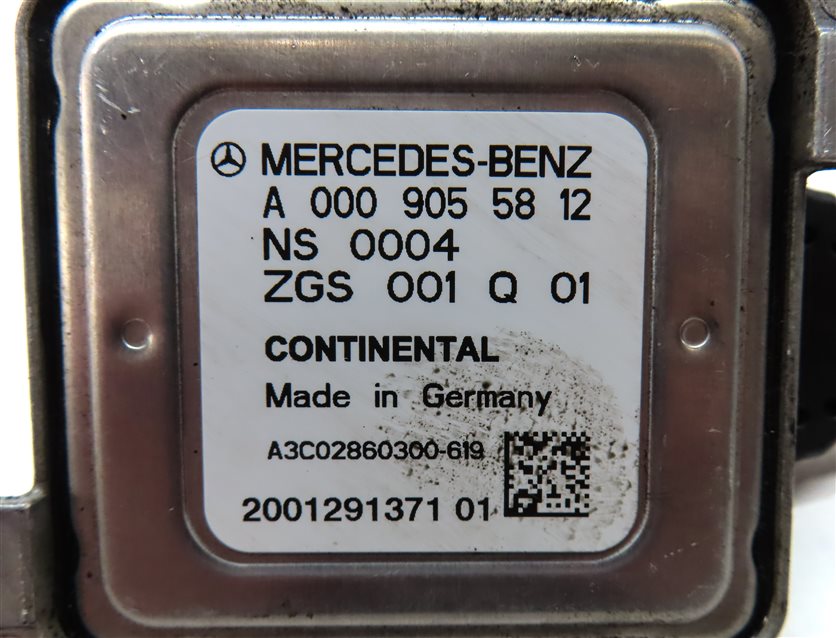 Thumbnail 6: 2009 MERCEDES GL320 (X164) 3.0L DIESEL ENGINE BLUETEC NOX NITROGEN OXIDE SENSOR