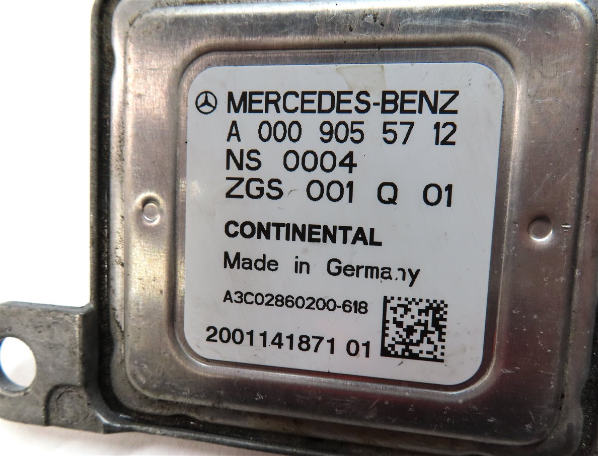 Thumbnail 6: 2009 MERCEDES GL320 (X164) 3.0L DIESEL ENGINE BLUETEC NOX NITROGEN OXIDE SENSOR