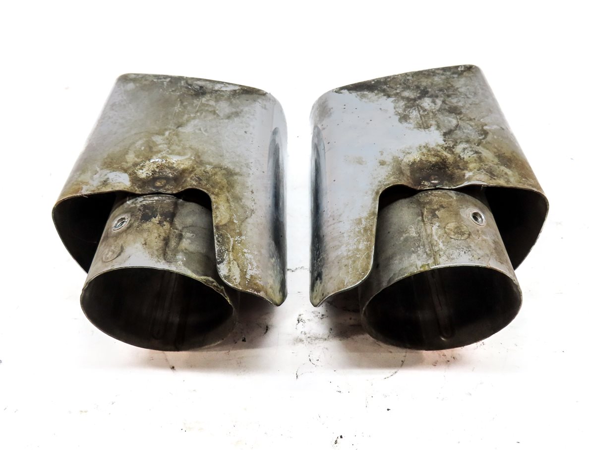 Thumbnail 5: 2009-2012 MERCEDES GL320 GL350 (X164) BLUETEC DIESEL EXHAUST TIP SET (CHROME)