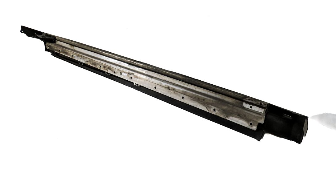 Thumbnail 3: 08-12 MERCEDES GL-CLASS (X164) RIGHT PASSENGER RUNNING BOARD STEP TRIM w/ MOUNT