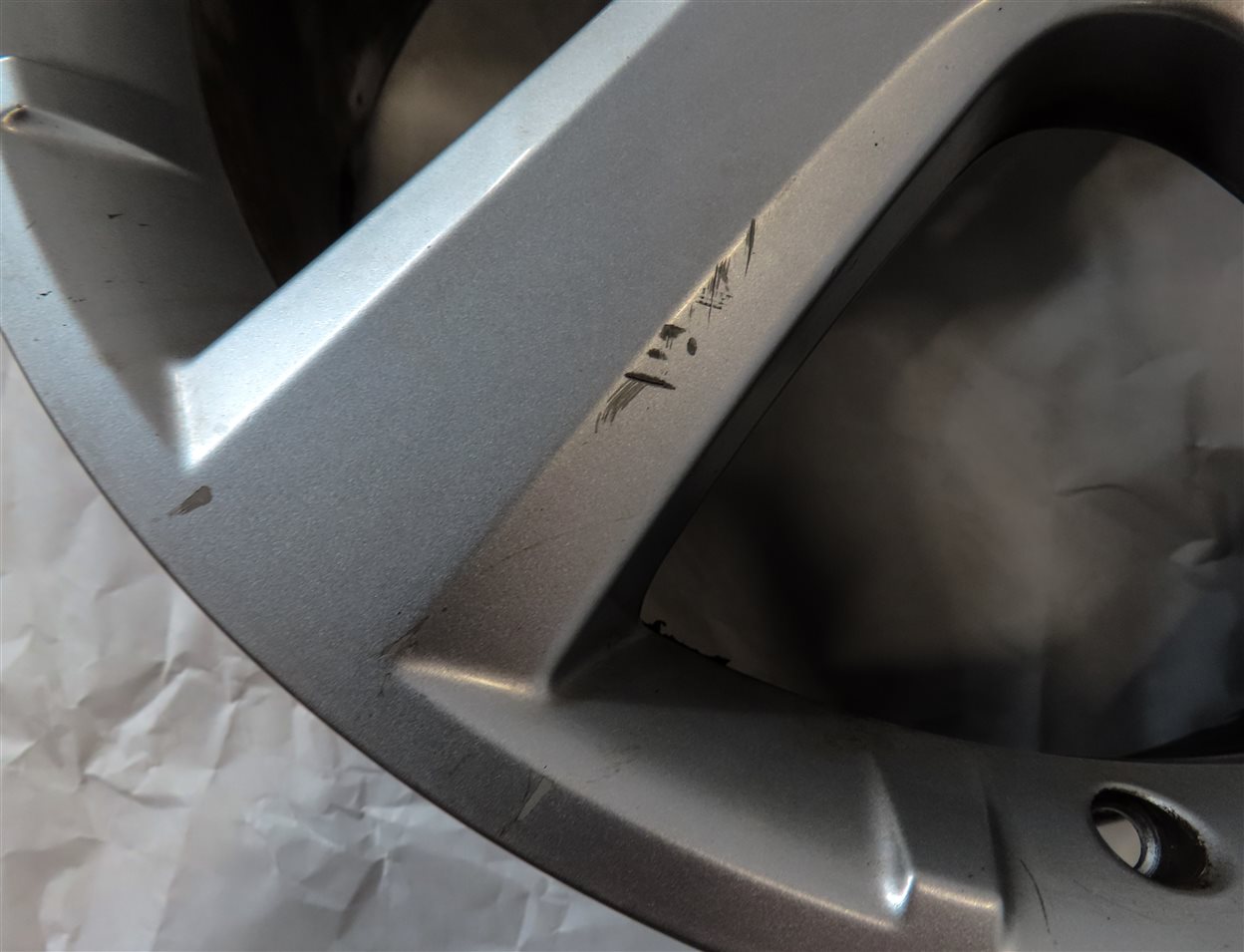 Thumbnail 9: 2009 MERCEDES GL320 (X164) 20x8.5 ALUMINUM ALLOY 5-SPOKE WHEEL RIM SET-4