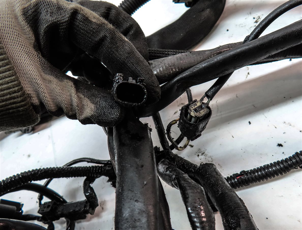Thumbnail 11: 2009 MERCEDES GL320 (X164) 3.0L DIESEL ENGINE MOTOR WIRE WIRING HARNESS LOOM