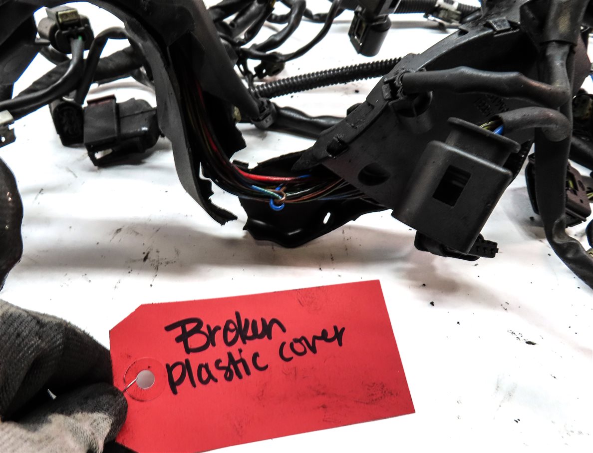 Thumbnail 12: 2009 MERCEDES GL320 (X164) 3.0L DIESEL ENGINE MOTOR WIRE WIRING HARNESS LOOM