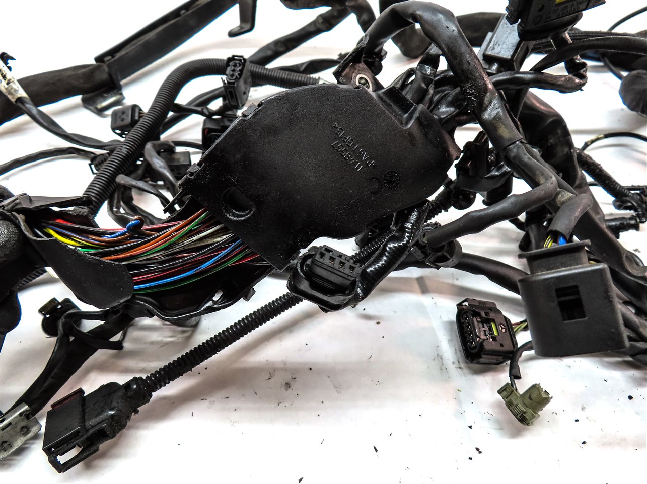 Thumbnail 3: 2009 MERCEDES GL320 (X164) 3.0L DIESEL ENGINE MOTOR WIRE WIRING HARNESS LOOM