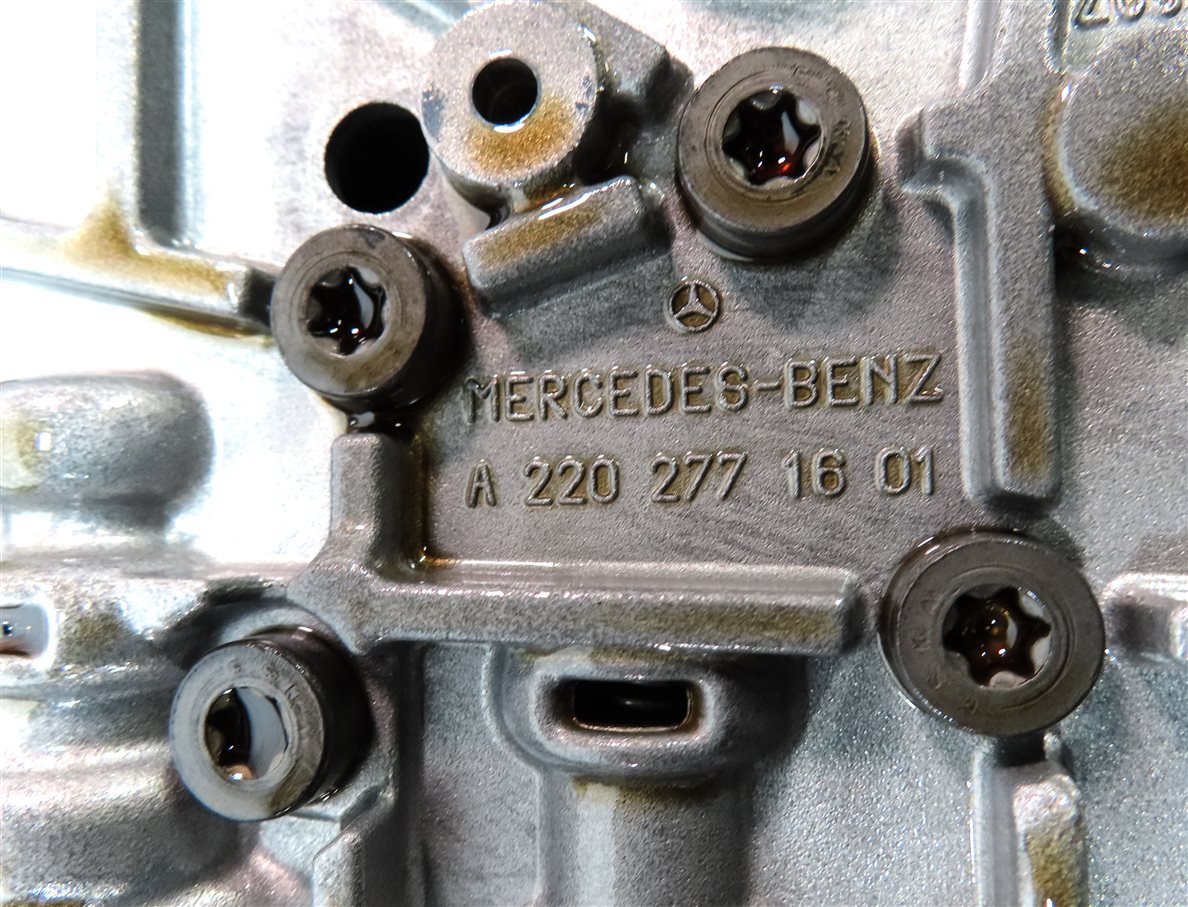 Thumbnail 10: 09 GL320 X164 3.0L DIESEL 722.9 TRANSMISSION VALVE BODY & CONDUCTOR PLATE SET