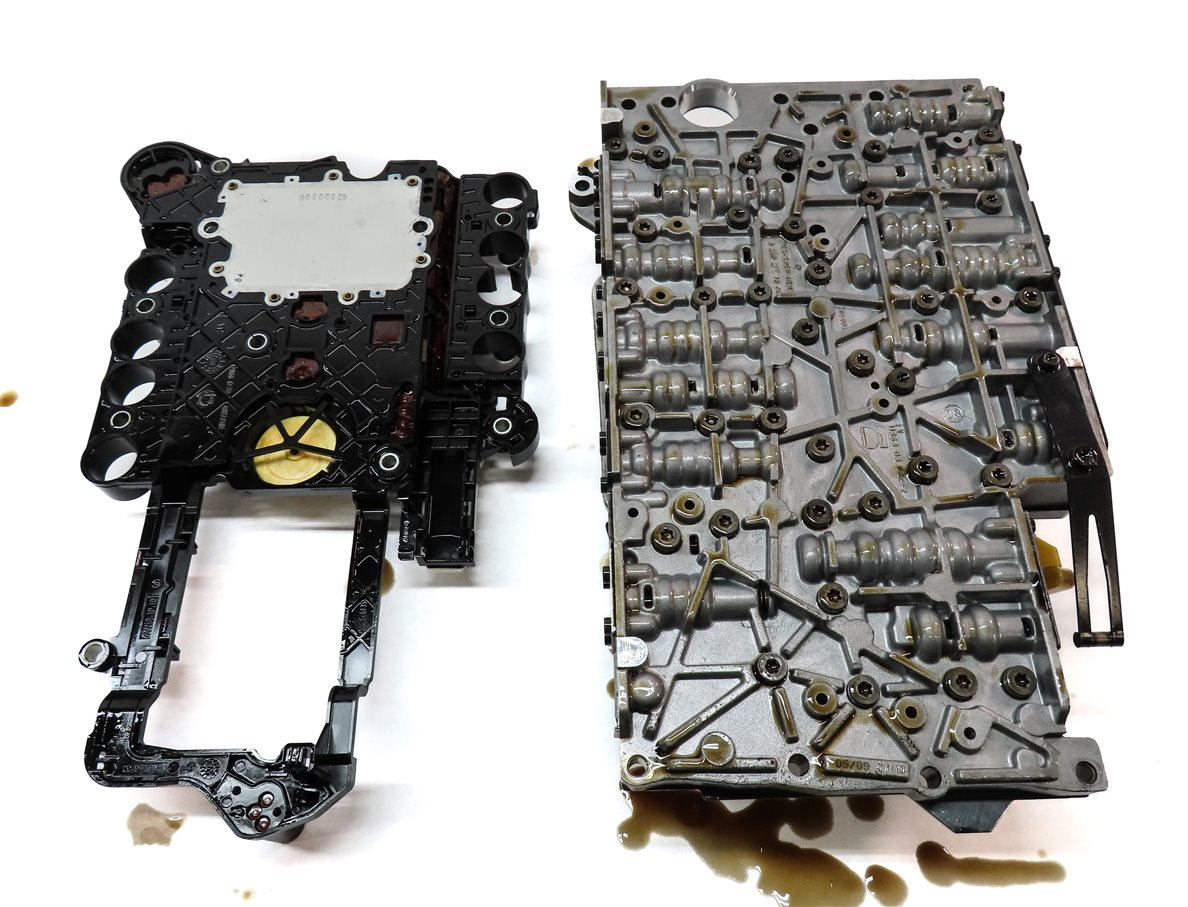 Thumbnail 11: 09 GL320 X164 3.0L DIESEL 722.9 TRANSMISSION VALVE BODY & CONDUCTOR PLATE SET