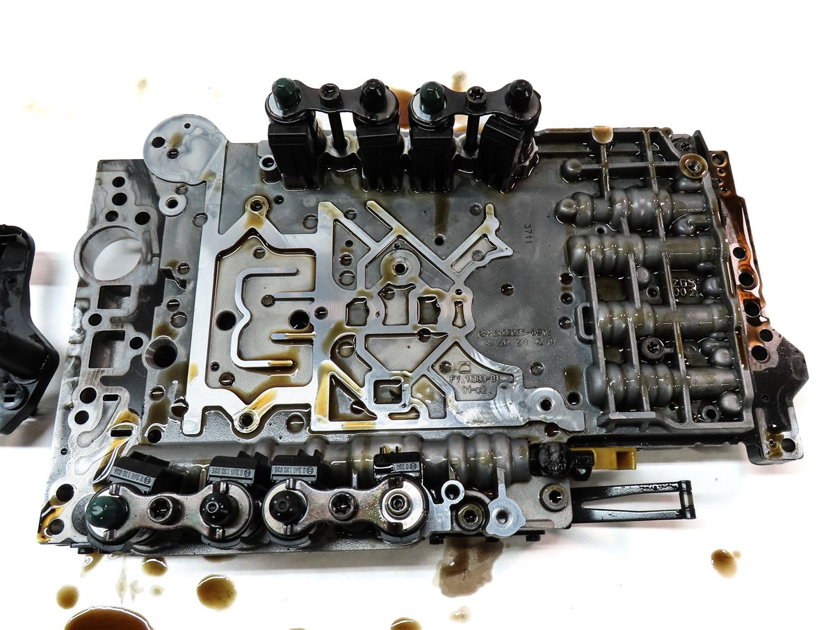 Thumbnail 12: 09 GL320 X164 3.0L DIESEL 722.9 TRANSMISSION VALVE BODY & CONDUCTOR PLATE SET