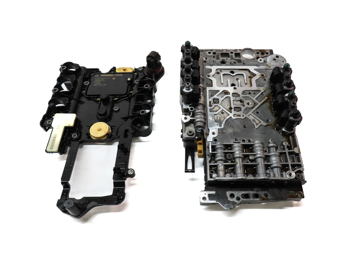 Thumbnail 2: 09 GL320 X164 3.0L DIESEL 722.9 TRANSMISSION VALVE BODY & CONDUCTOR PLATE SET