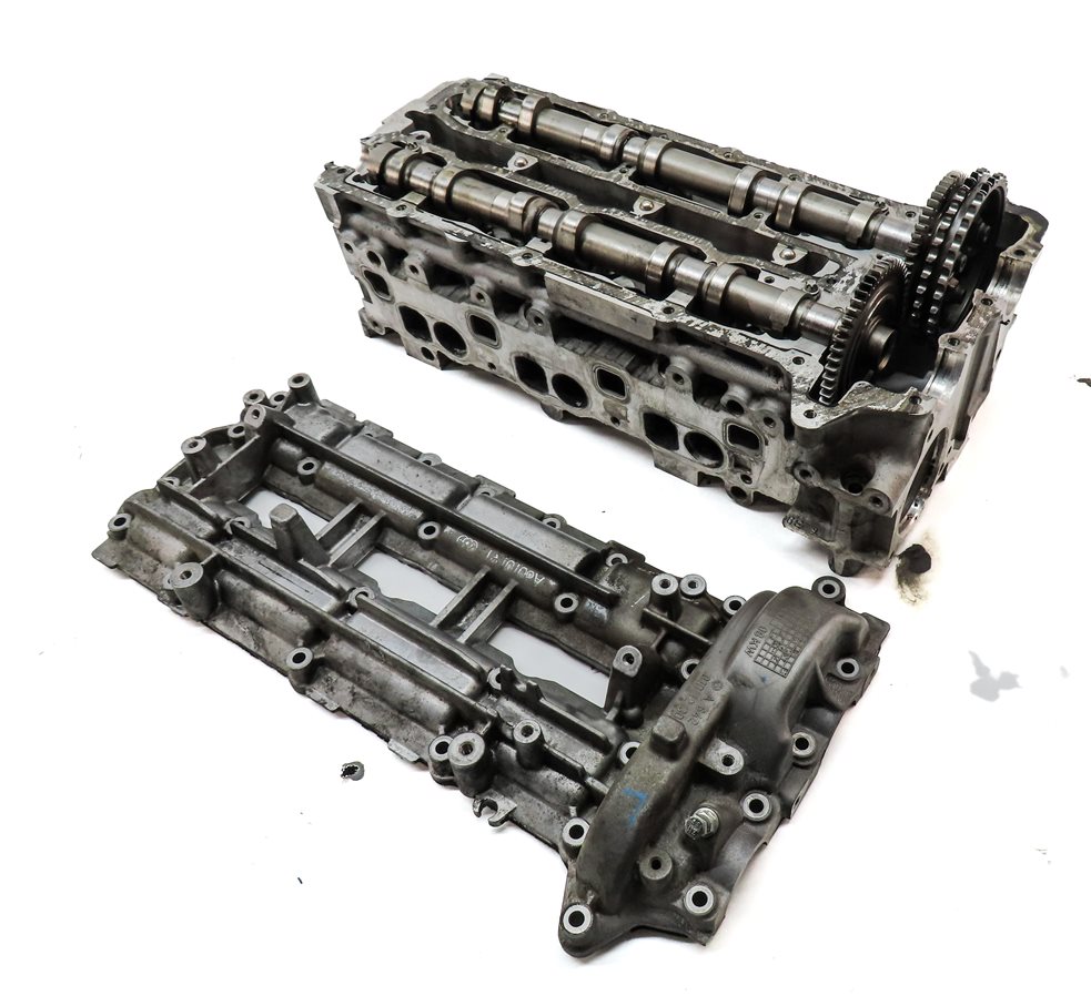 09 MERCEDES GL320 ML320 (X164 W164) 3.0L OM642 DIESEL ENGINE LEFT CYLINDER HEAD