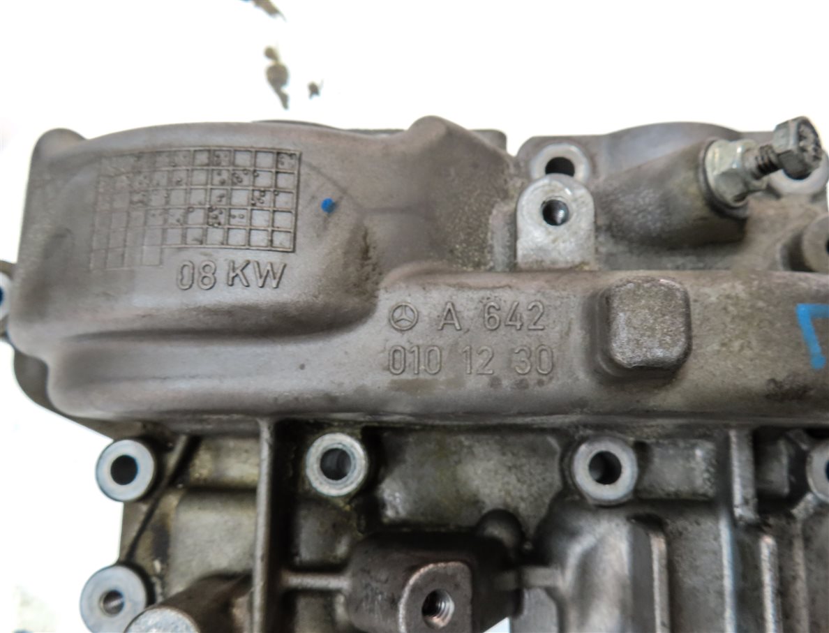 Thumbnail 12: 09 MERCEDES GL320 ML320 (X164 W164) 3.0L OM642 DIESEL ENGINE LEFT CYLINDER HEAD