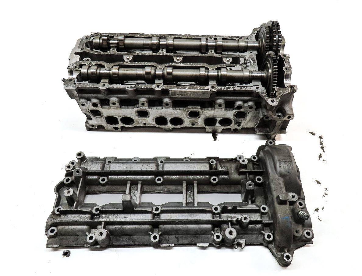 Thumbnail 3: 09 MERCEDES GL320 ML320 (X164 W164) 3.0L OM642 DIESEL ENGINE LEFT CYLINDER HEAD