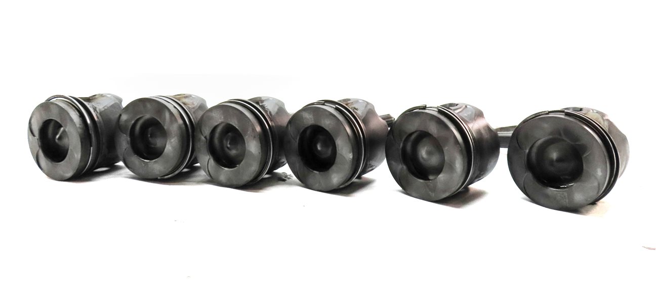 Thumbnail 3: 09-13 MERCEDES E350 GL320 GL350 ML320 ML350 3.0L DIESEL ENGINE PISTON & ROD SET