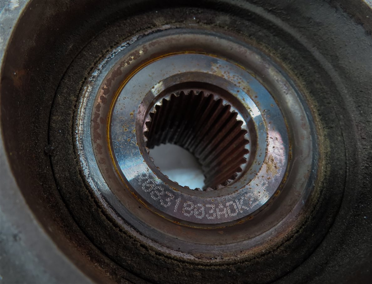 Thumbnail 12: 2009-2012 MERCEDES GL ML CLASS (W164 X164) LEFT DRIVER REAR SPINDLE KNUCKLE HUB