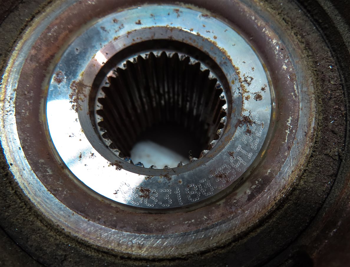 Thumbnail 12: 09-12 MERCEDES GL ML CLASS (W164 X164) RIGHT PASSENGER REAR SPINDLE KNUCKLE HUB