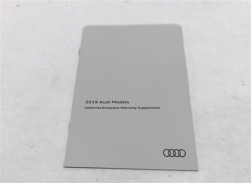 Thumbnail 7: 2019 AUDI A5 SPORTBACK (8W6) OWNERS MANUAL BOOKLET SET 6 w/ CARRY CASE