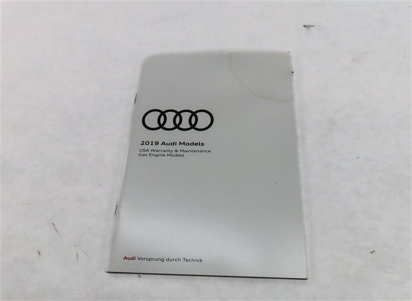 Thumbnail 8: 2019 AUDI A5 SPORTBACK (8W6) OWNERS MANUAL BOOKLET SET 6 w/ CARRY CASE
